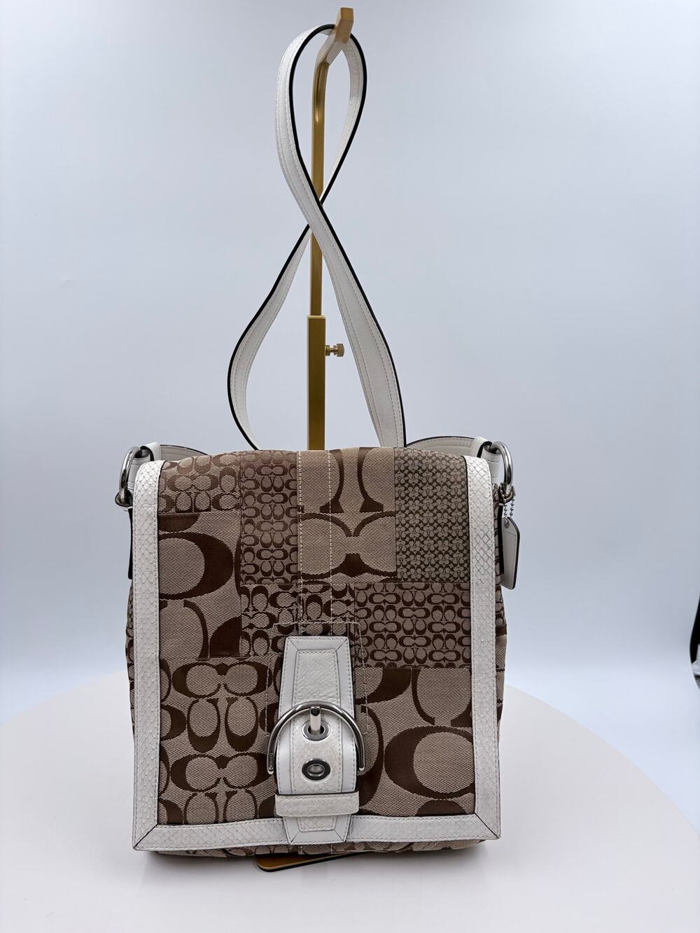 Coach Monogram Crossbody Purse